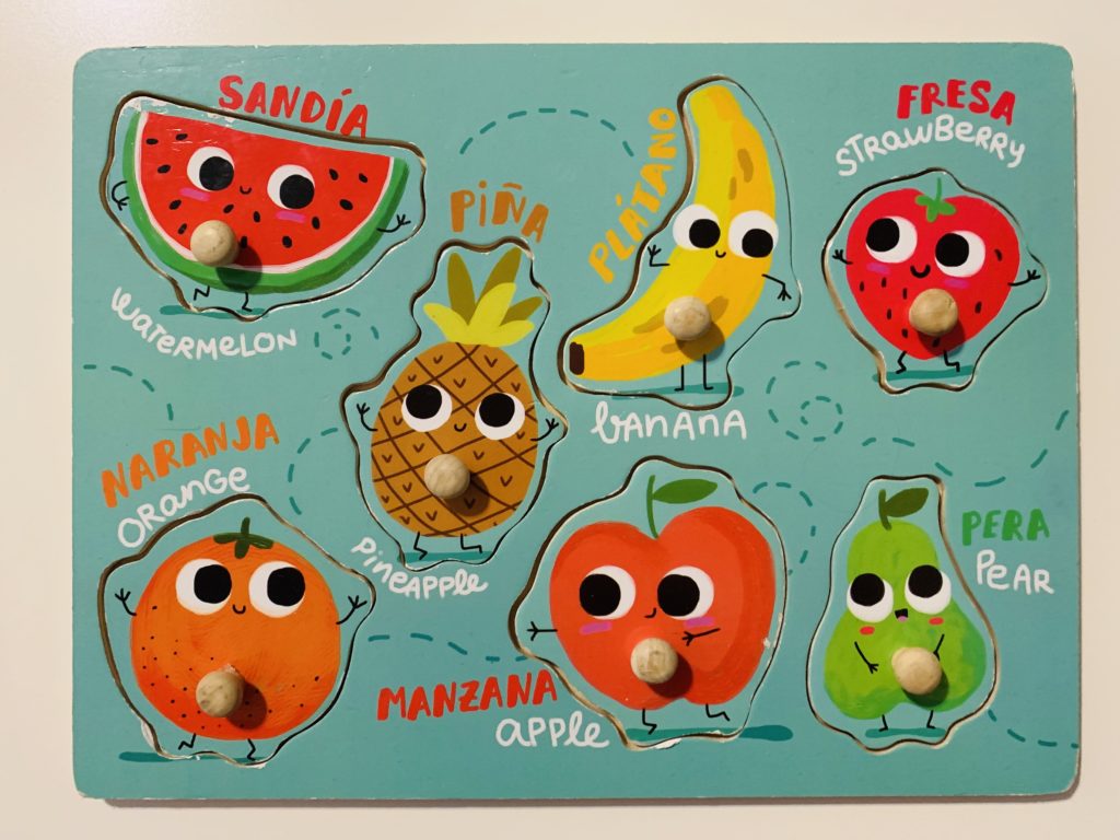 puzzles de frutas