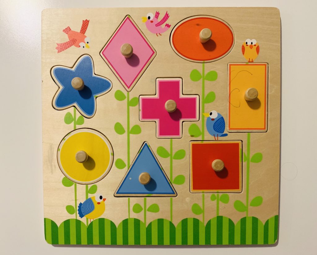 puzzles de madera formas